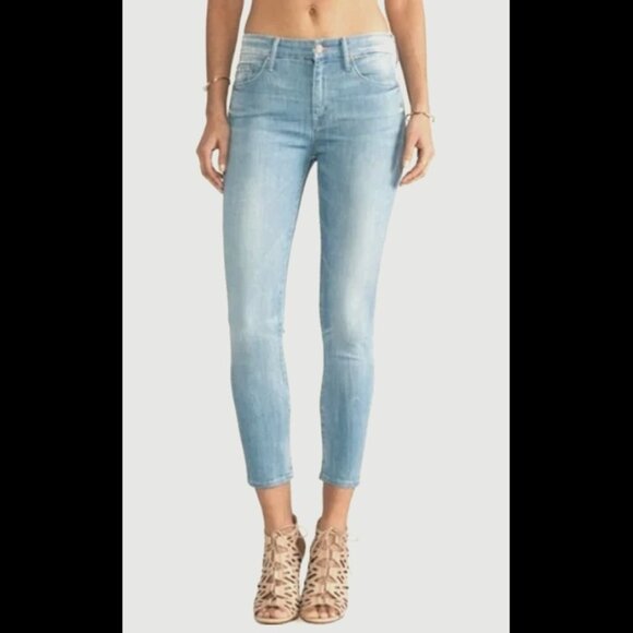 MOTHER High Waisted Looker Crop in Shake It Off in Women's Size 26 - Picture 1 of 8